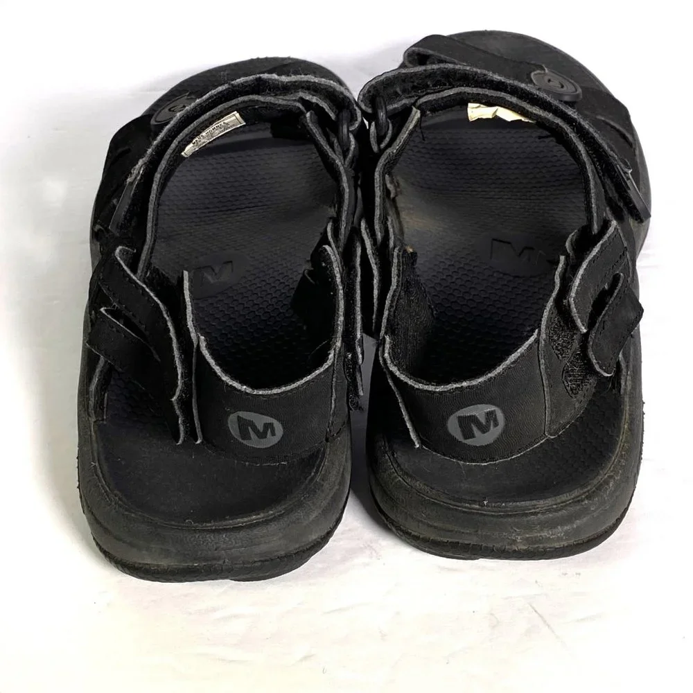 Merrell Hiking Sport Water Sandals Black Granite Men's Size 8